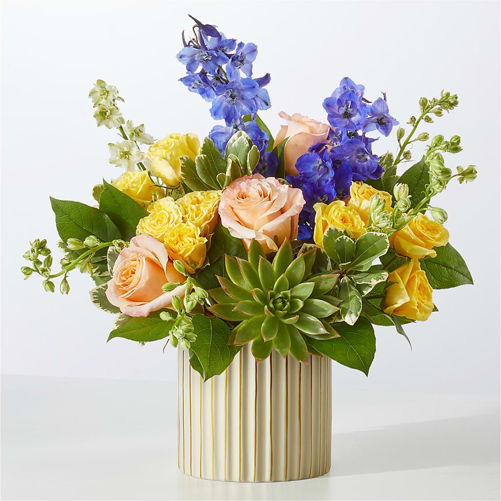 Cobalt Reverie Bouquet – Roots Of Love, Spotswood NJ