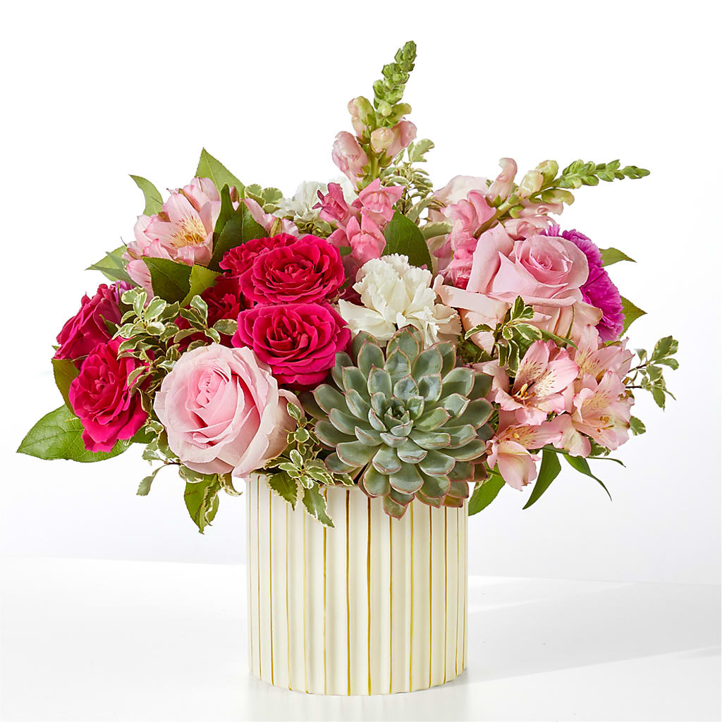 Magenta Musings Bouquet – Roots Of Love, Spotswood NJ