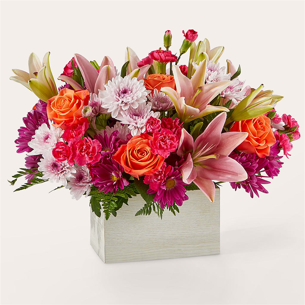 Light of My Life Box Bouquet – Roots Of Love, Spotswood NJ