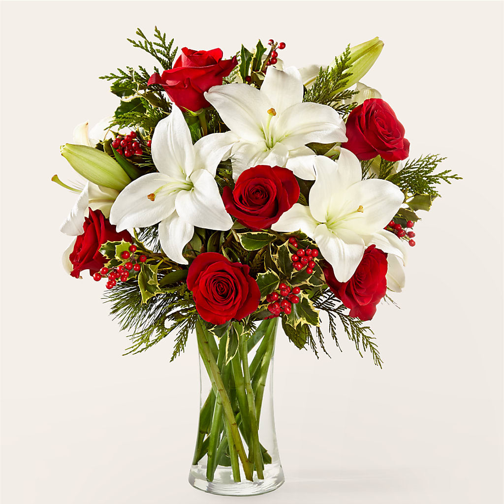 Sparkling Snowflakes Bouquet – Roots Of Love, Spotswood NJ
