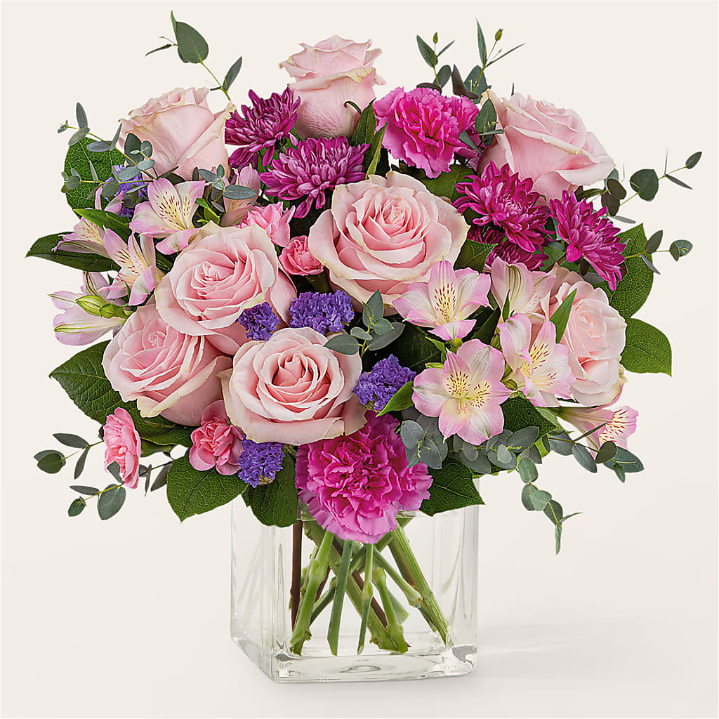 Rosy Radiance Bouquet – Roots Of Love, Spotswood NJ