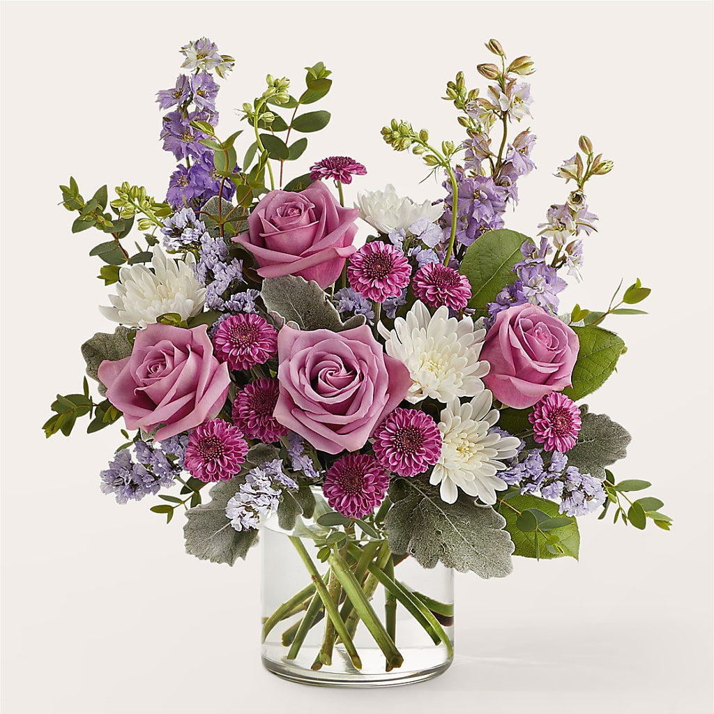 Violet Frost Bouquet – Roots Of Love, Spotswood NJ