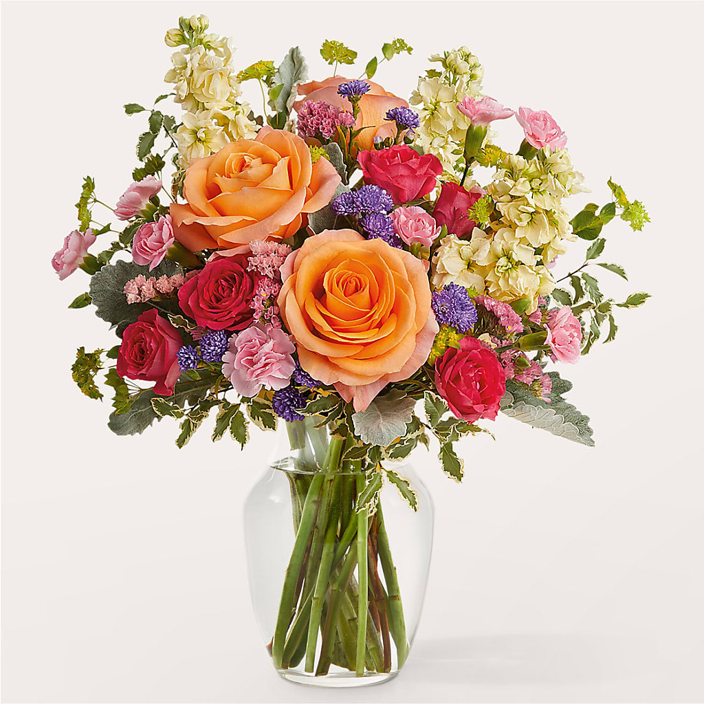 Tangerine Tango Bouquet – Roots Of Love, Spotswood NJ