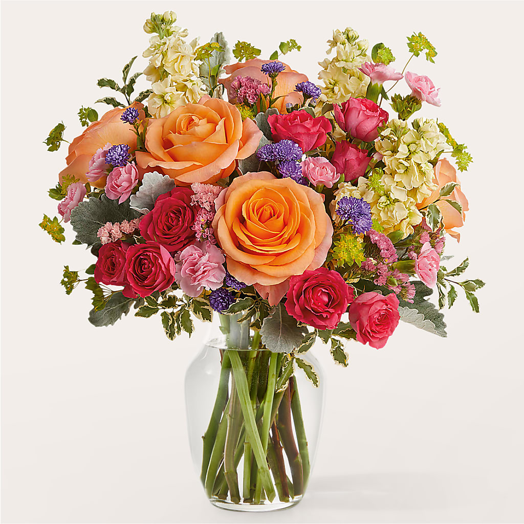 Tangerine Tango Bouquet – Roots Of Love, Spotswood NJ