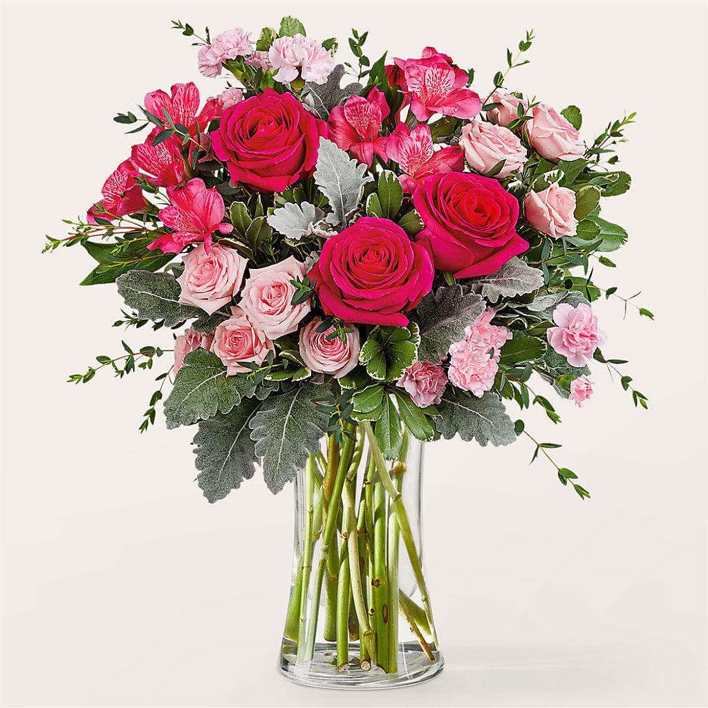 Tickled Pink Bouquet – Roots Of Love, Spotswood NJ