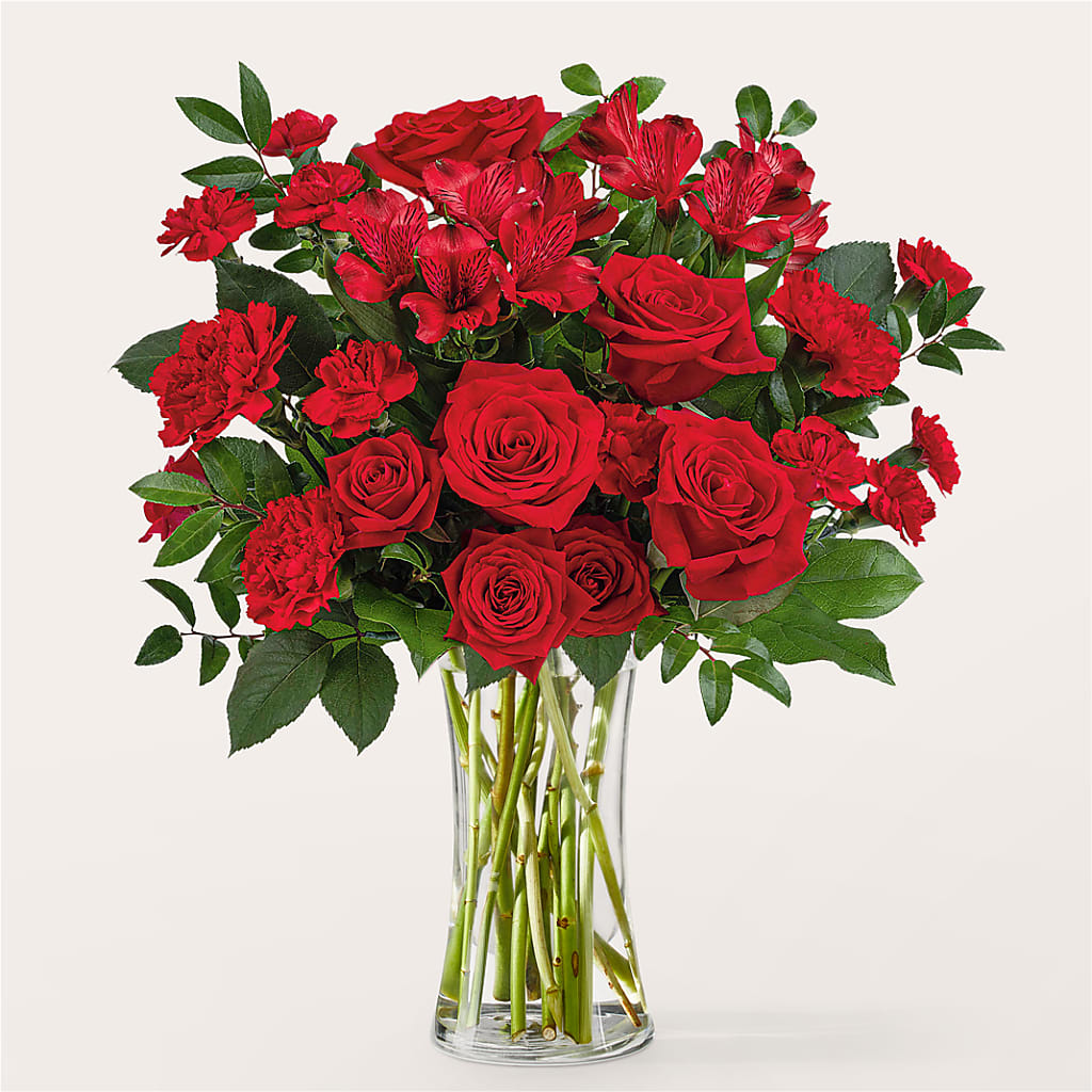 Brilliant Ruby Bouquet – Roots Of Love, Spotswood NJ