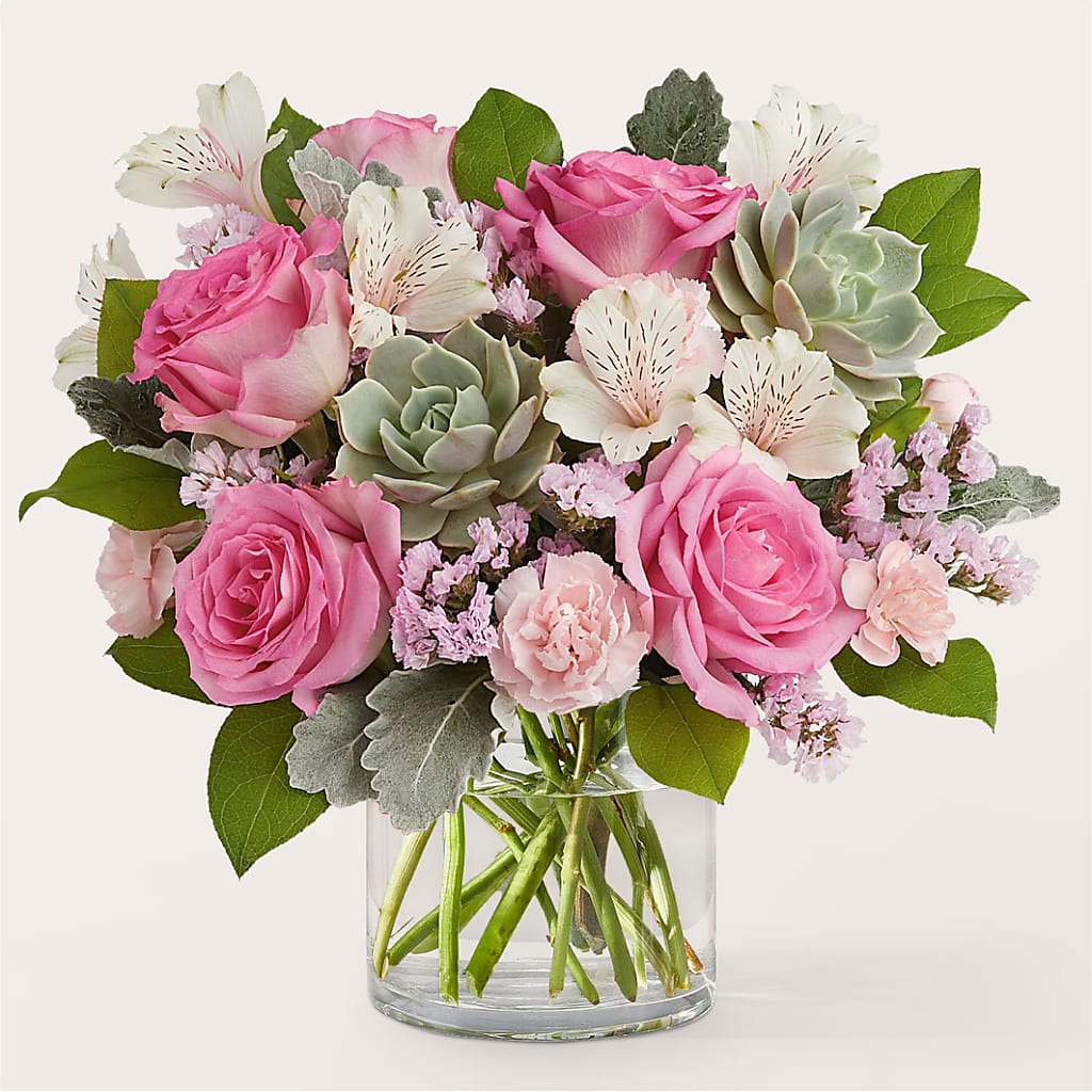 Dusty Rose Bouquet – Roots Of Love, Spotswood NJ