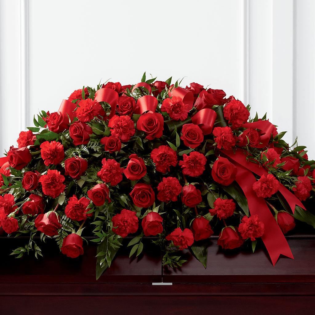 Tribute of Life Casket Spray – Roots Of Love, Spotswood NJ