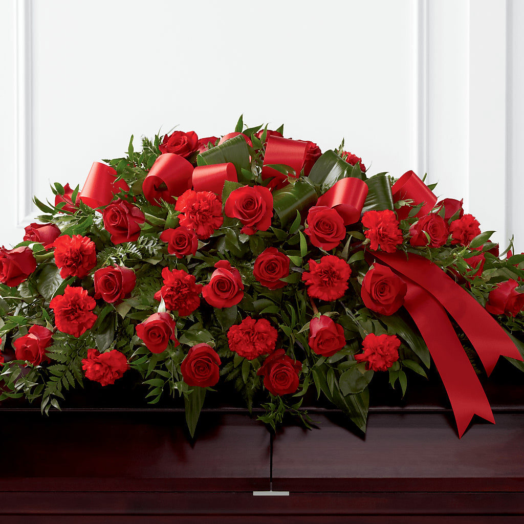 Tribute of Life Casket Spray – Roots Of Love, Spotswood NJ
