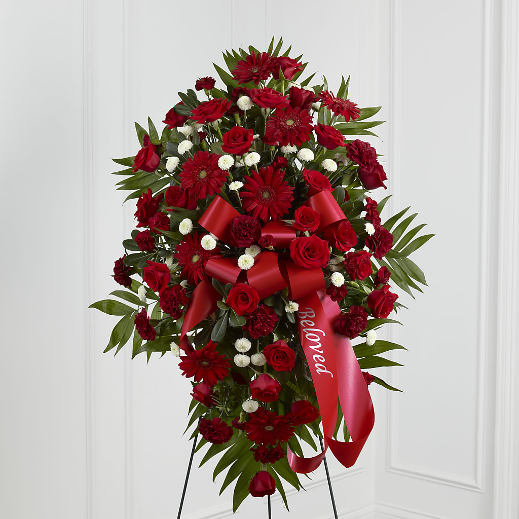 Treasured Memories Standing Spray – Roots Of Love, Spotswood NJ