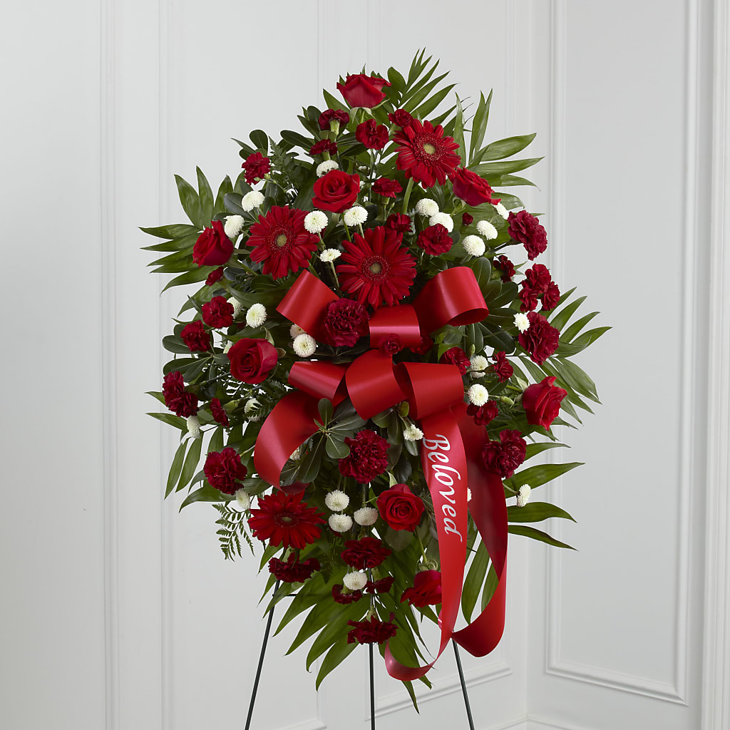 Treasured Memories Standing Spray – Roots Of Love, Spotswood NJ