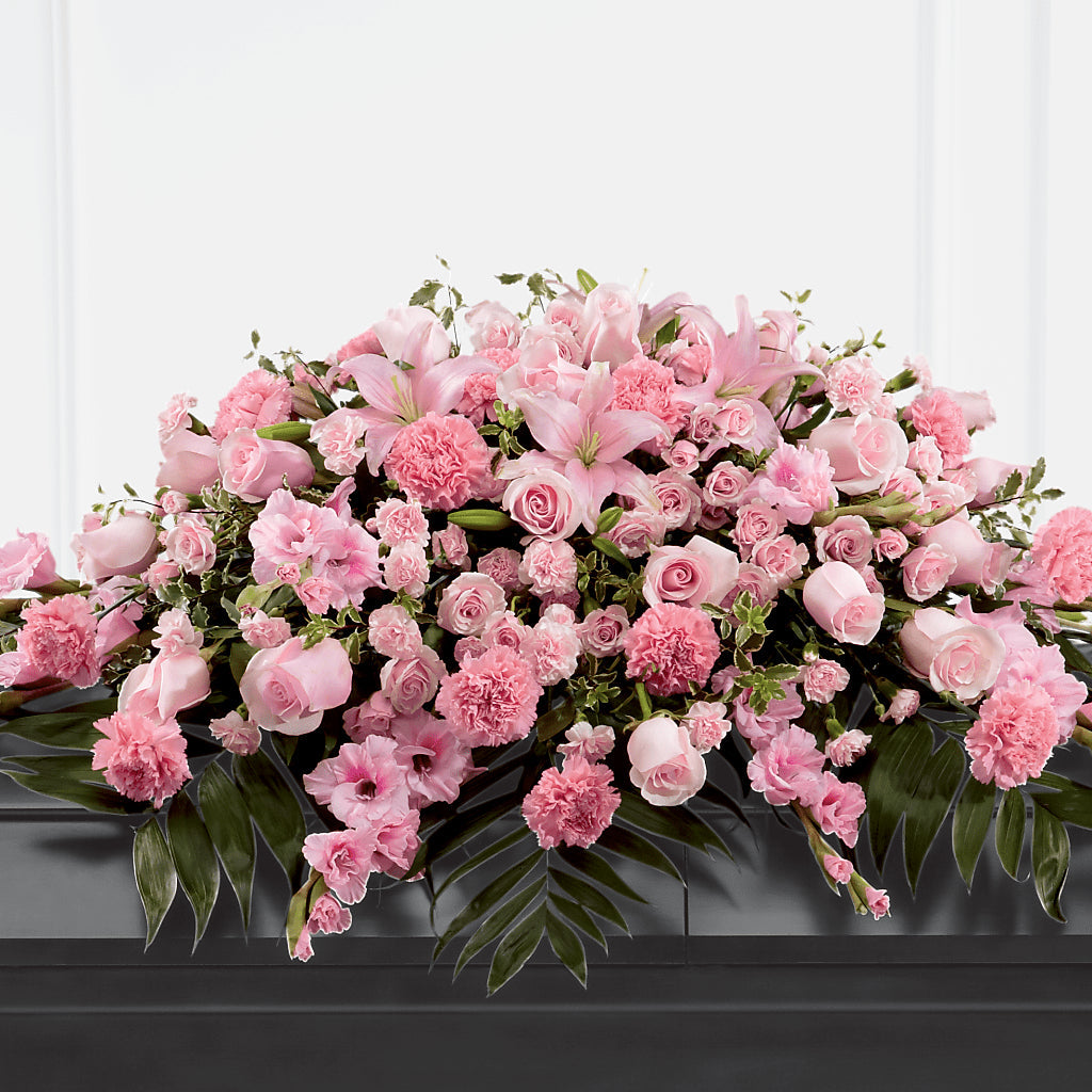 Garden of Comfort Casket Spray (Standard) – Roots Of Love, Spotswood NJ