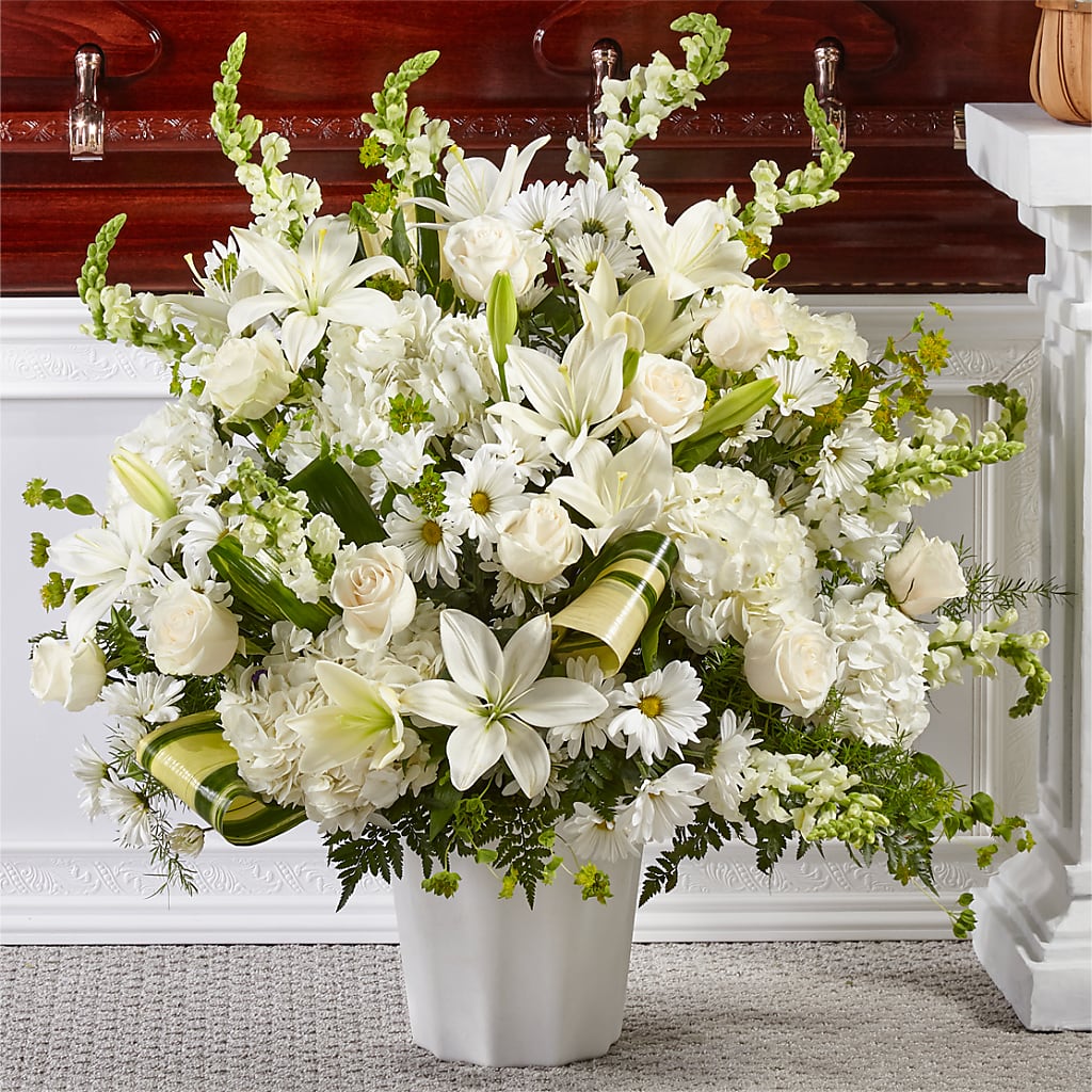 Thoughts of Tranquility Floor Basket – Roots Of Love, Spotswood NJ