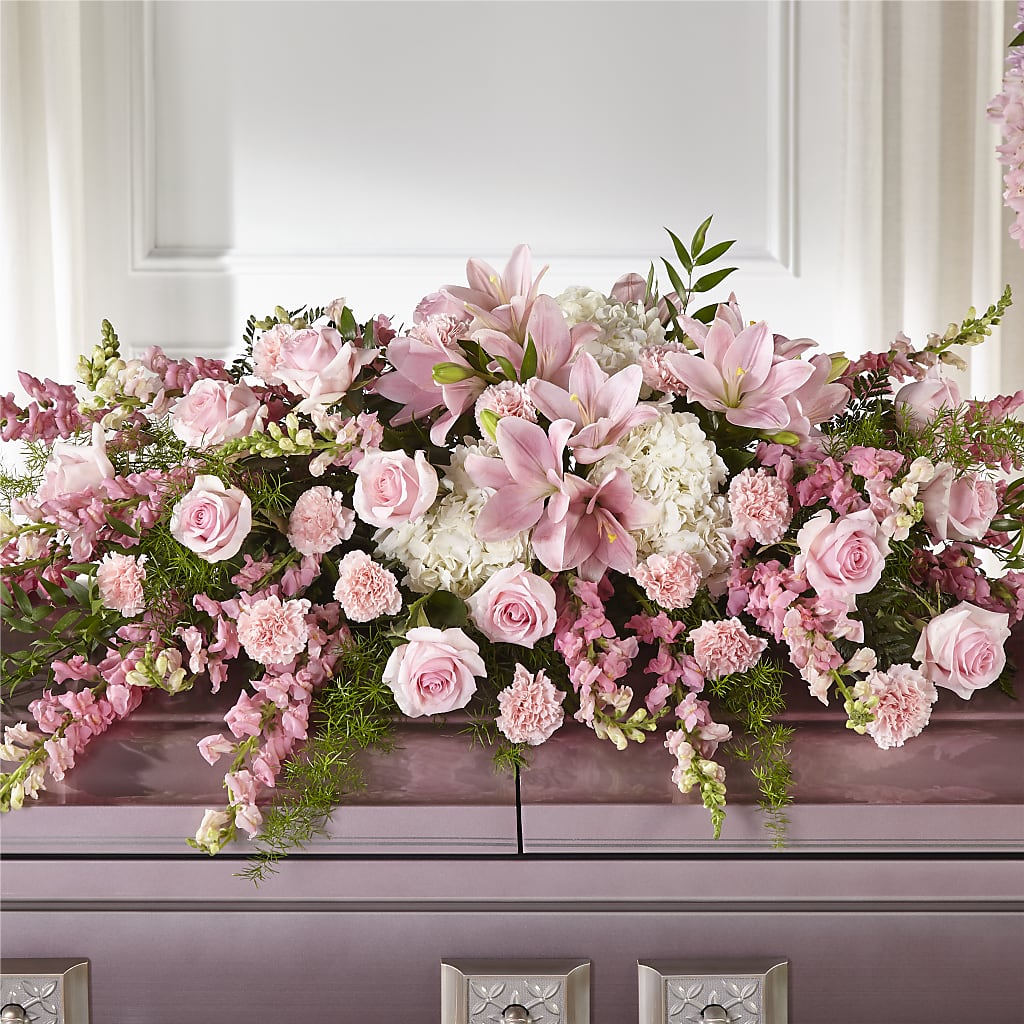 Life & Remembrance Casket Spray – Roots Of Love, Spotswood NJ