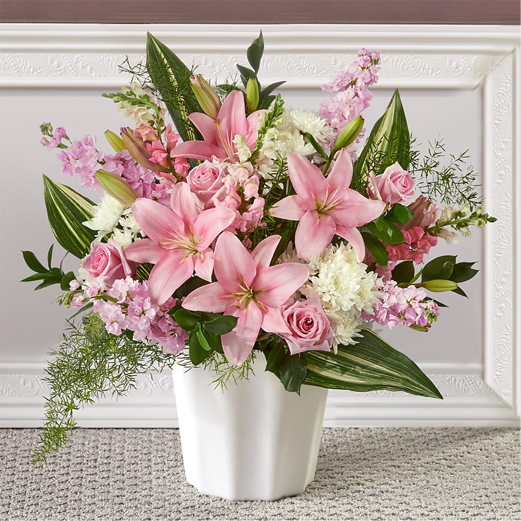 Simply Serene Floor Basket – Roots Of Love, Spotswood NJ