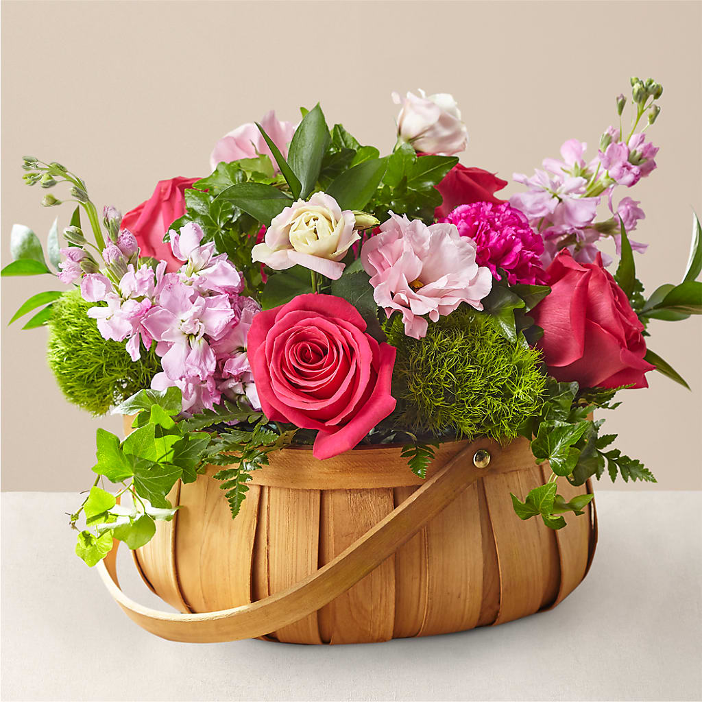 Radiance in Bloom Basket – Roots Of Love, Spotswood NJ