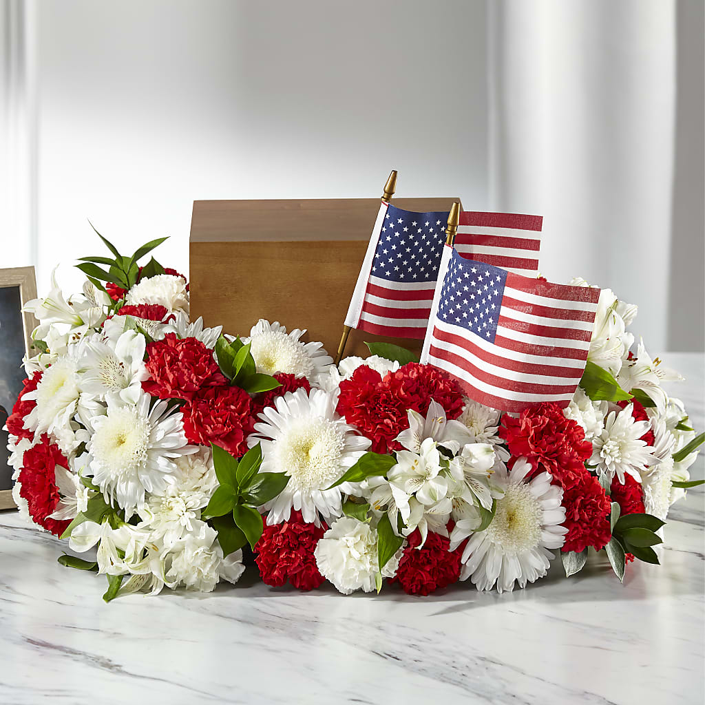 Spirit of Patriotism Cremation Adornment – Roots Of Love, Spotswood NJ