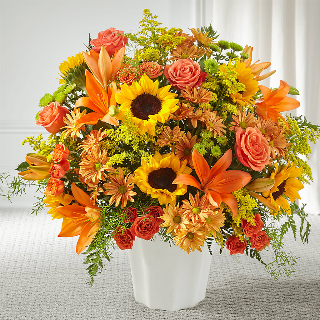 Harvest Thoughts Floor Basket – Roots Of Love, Spotswood NJ