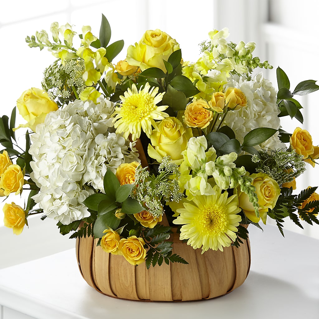 Rustic Remembrance Basket – Roots Of Love, Spotswood NJ