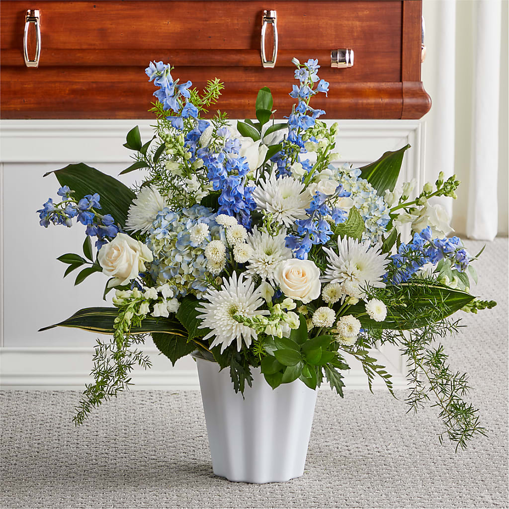 Everlasting Memories Floor Basket – Roots Of Love, Spotswood NJ