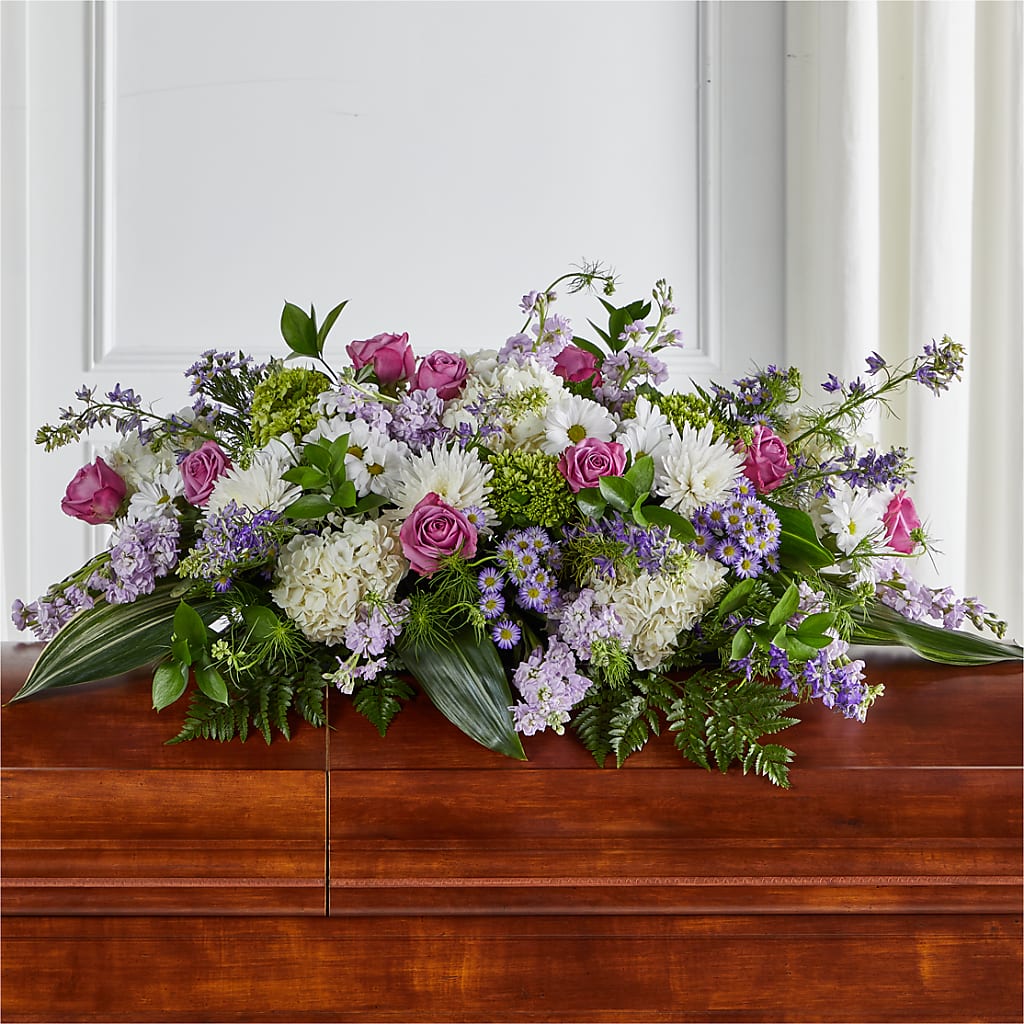Meadows of Serenity Casket Spray – Roots Of Love, Spotswood NJ