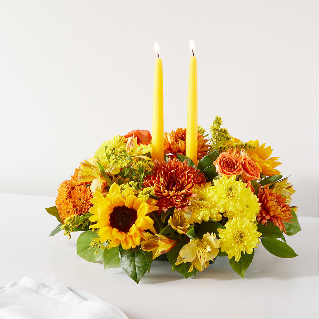 Autumn Harmony Centerpiece – Roots Of Love, Spotswood NJ