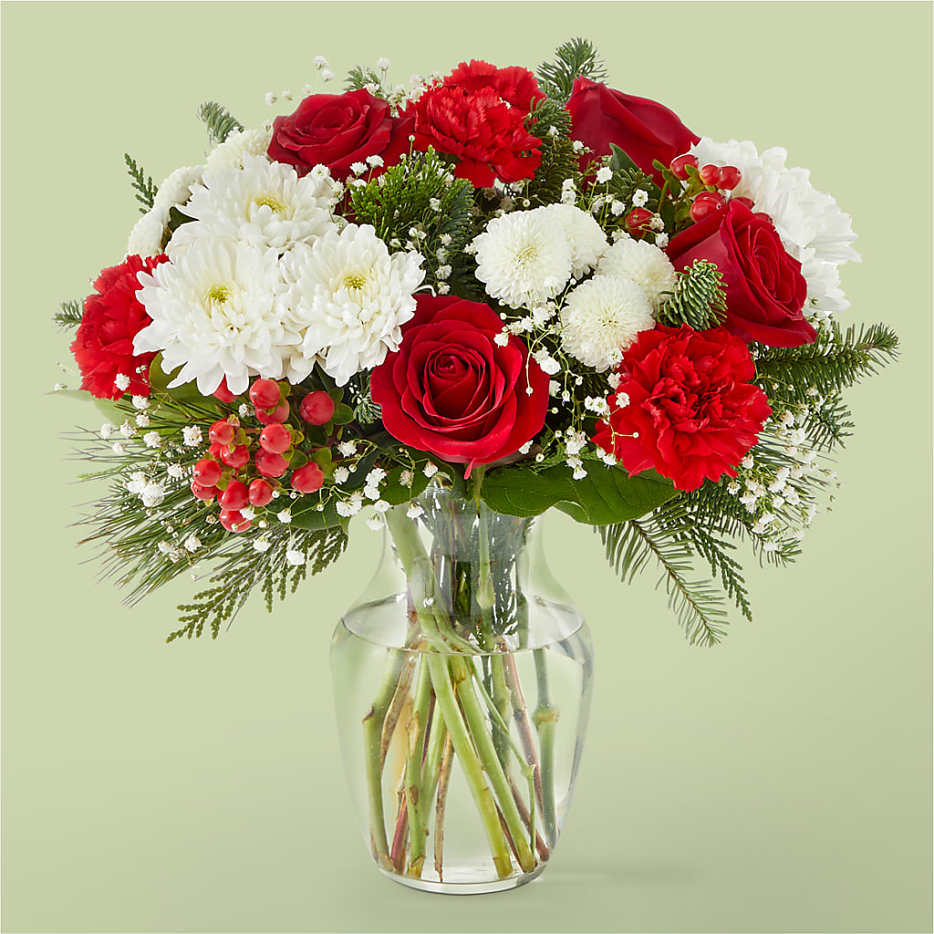 Chance of Flurries Bouquet – Roots Of Love, Spotswood NJ