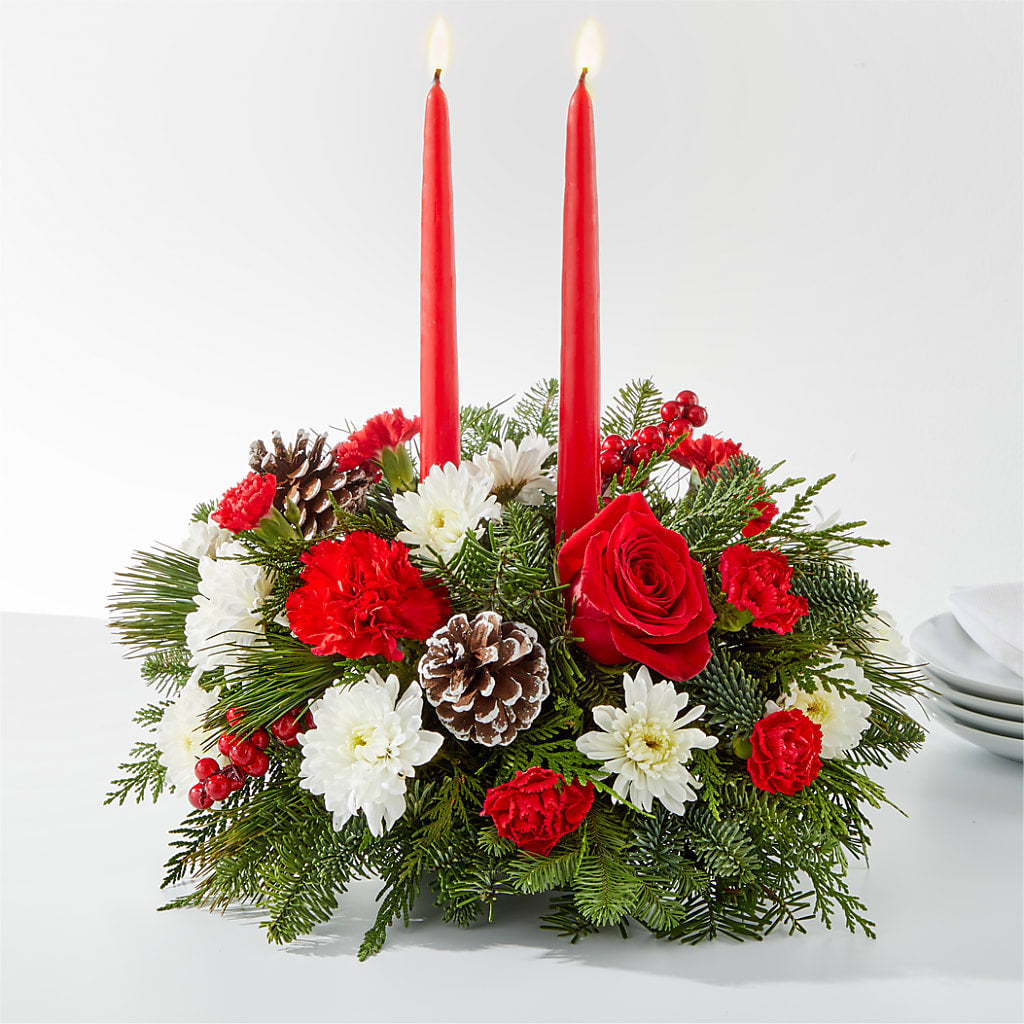 Holiday Soiree Centerpiece – Roots Of Love, Spotswood NJ