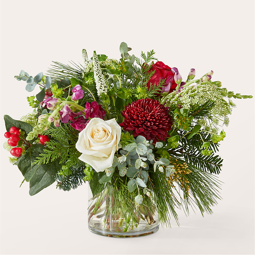 Cranberry Fizz Bouquet – Roots Of Love, Spotswood NJ