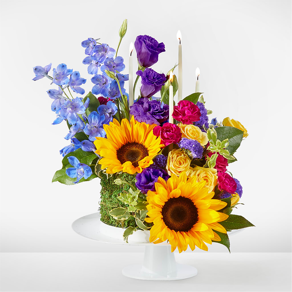 Star of the Day Floral Cake – Roots Of Love, Spotswood NJ
