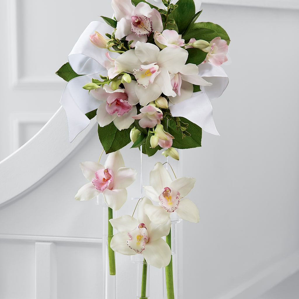 Perfect Entrance Pew Arrangement – Roots Of Love, Spotswood NJ