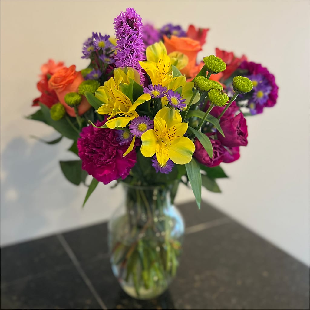 Bold & Bright – A Florist Original –  Roots Of Love, Spotswood NJ