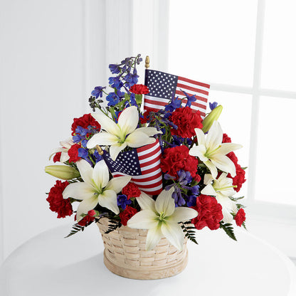 American Glory Bouquet –  Roots Of Love, Spotswood NJ