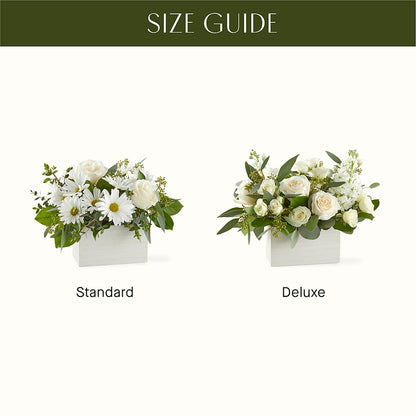 Fresh Linen Box Bouquet –  Roots Of Love, Spotswood NJ