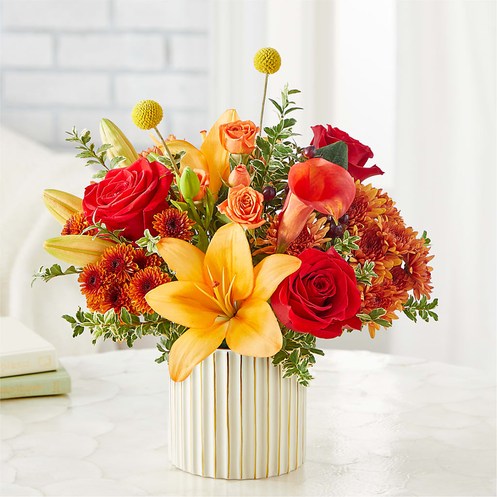 Scarlet Skies Bouquet –  Roots Of Love, Spotswood NJ