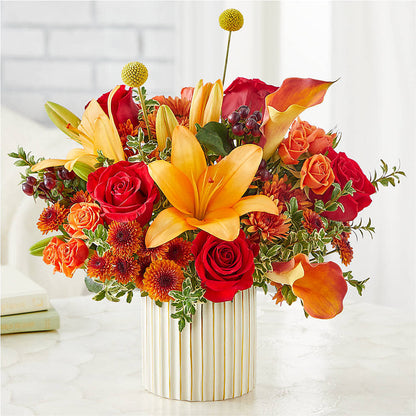Scarlet Skies Bouquet –  Roots Of Love, Spotswood NJ