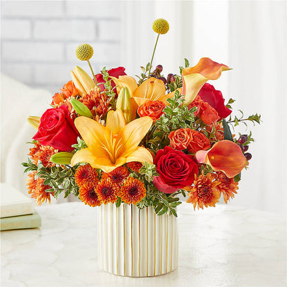 Scarlet Skies Bouquet –  Roots Of Love, Spotswood NJ