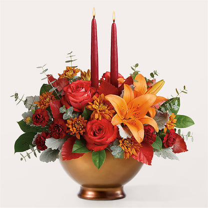 Fruits of Fall Centerpiece –  Roots Of Love, Spotswood NJ