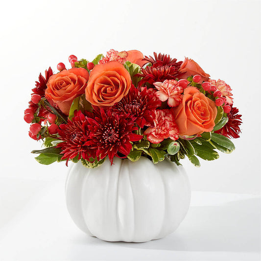 Autumn Air Pumpkin Bouquet –  Roots Of Love, Spotswood NJ