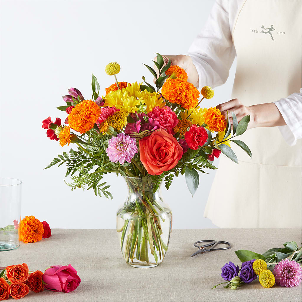 Feast of Color – A Florist Original –  Roots Of Love, Spotswood NJ