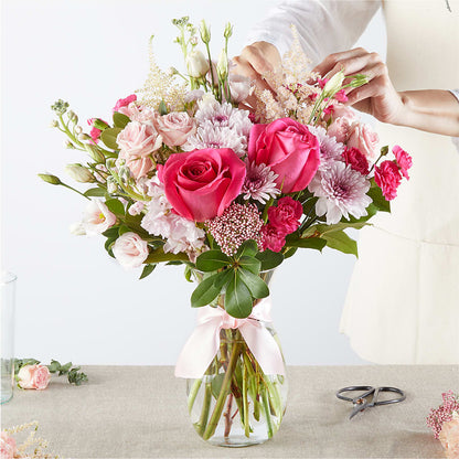Pink Ribbon - A Florist Original –  Roots Of Love, Spotswood NJ