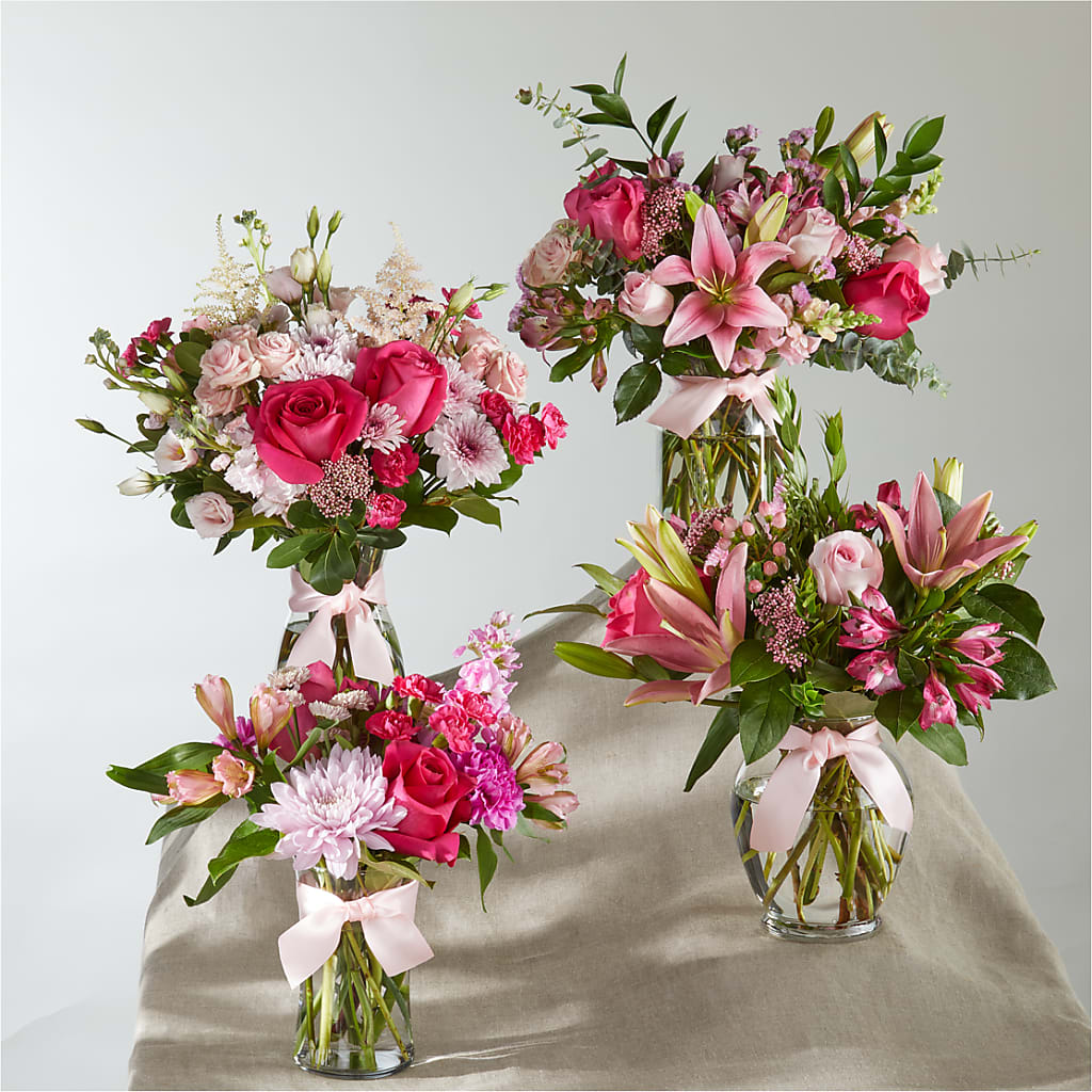 Pink Ribbon - A Florist Original –  Roots Of Love, Spotswood NJ