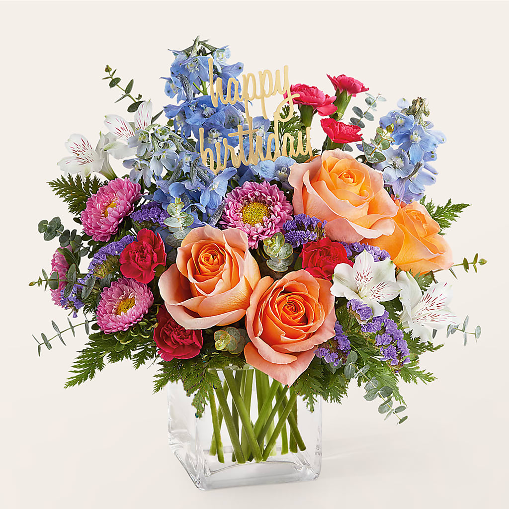 Birthday Bash Bouquet –  Roots Of Love, Spotswood NJ