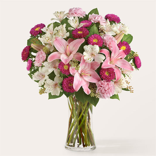 Feeling Fuchsia Bouquet –  Roots Of Love, Spotswood NJ