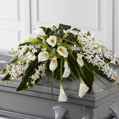 Angel Wings Casket Spray –  Roots Of Love, Spotswood NJ