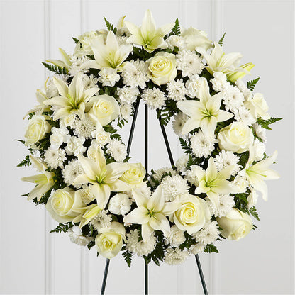 Treasured Tribute Wreath –  Roots Of Love, Spotswood NJ