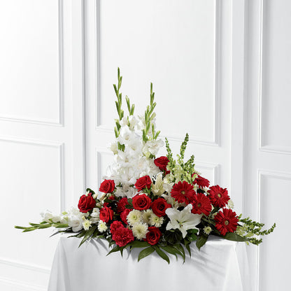 Crimson & White Arrangement –  Roots Of Love, Spotswood NJ