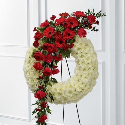 Graceful Tribute Wreath –  Roots Of Love, Spotswood NJ