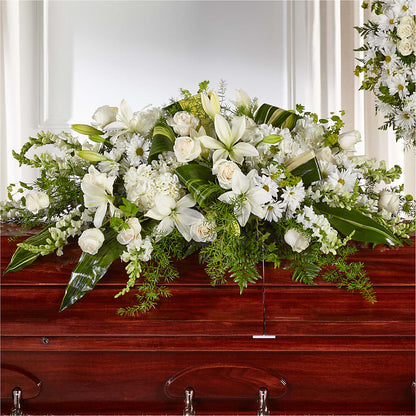 Abundance Casket Spray –  Roots Of Love, Spotswood NJ