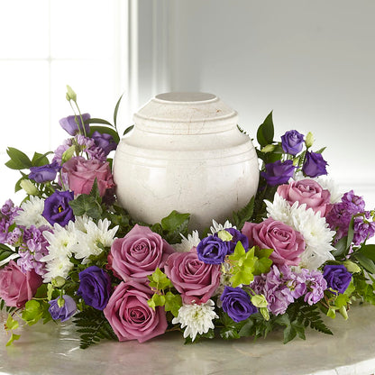 Blooming Sympathy Cremation Adornment –  Roots Of Love, Spotswood NJ
